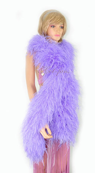 20 Ply Ostrich Feather Boa — Supreme Luxury Feather Accessory for Show, Costume & Stage