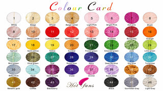46 color ostrich feather card for crafts, costumes, decor, and feather fan making