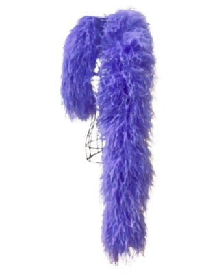 Venta especial Boa de plumas de avestruz Aqua 20 capas 150 cm de largo