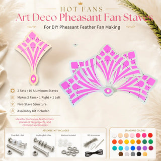 HOT FANS color card for custom aluminum fan stave colors