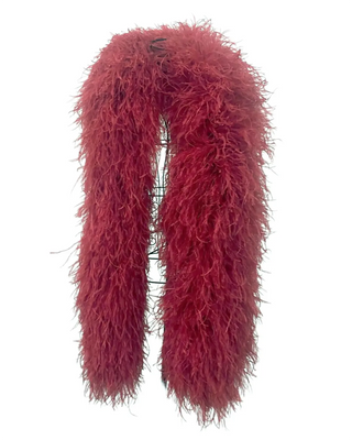 Couleur au choix personnalisée Boa en plumes d'autruche 30 plis