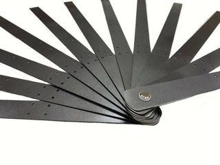 3 layer feather fan Metal aluminum staves Set of 12 & Hardware Kit