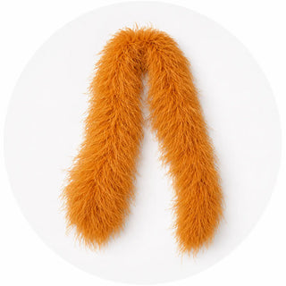 Soft 20 ply feather boa available in 46 ostrich feather colors for burlesque, parties, and photography