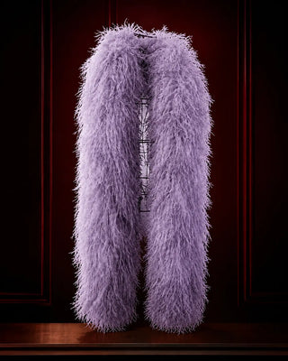 40 ply ostrich feather boas for extra full luxury stage styling, showgirl costumes, burlesque, cabaret, theatre, and photography