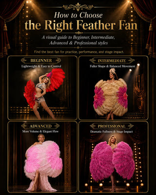 right feather fan for burlesque
