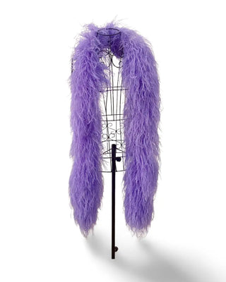 Special sale Aqua violet Ostrich Feather Boa 15 ply