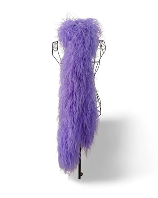 Special sale Aqua violet Ostrich Feather Boa 15 ply