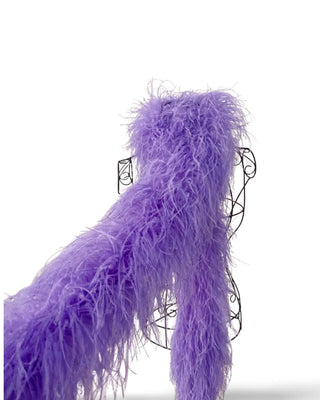 Special sale Aqua violet Ostrich Feather Boa 15 ply