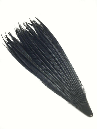 カスタムカラーの背の高いキジの羽根ファン 37 インチ x 69 インチ