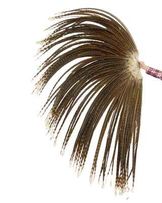 Grand Performance Huge venery Pheasant Tails - Natural Pheasant Feather Fan