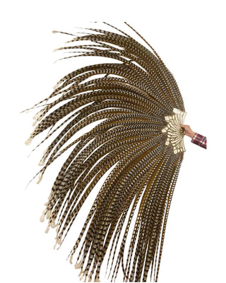 Grand Performance Huge venery Pheasant Tails - Natural Pheasant Feather Fan
