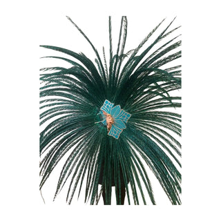 Special Offer Green huge Tall Pheasant Feather Fan 38"x 80"