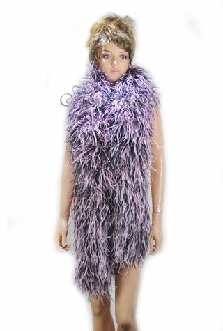 Multi Color Ostrich Feather Boa 20 ply