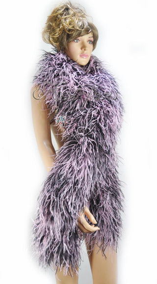 Multi Color Ostrich Feather Boa 20 ply