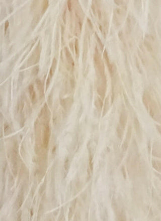 Khaki Luxury Ostrich Feather Boa 20 ply