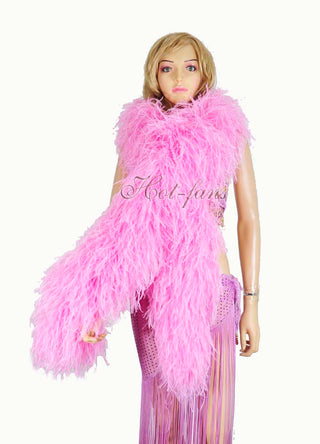 Custom choice color Ostrich Feather Boa 20 ply