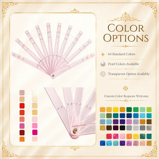 Acrylic Single layer fan staves Set of 10 & Hardware Assembly Kit